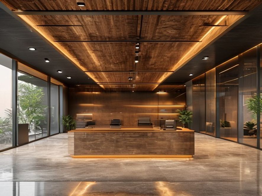 Corporate office interior by Shiv Interior