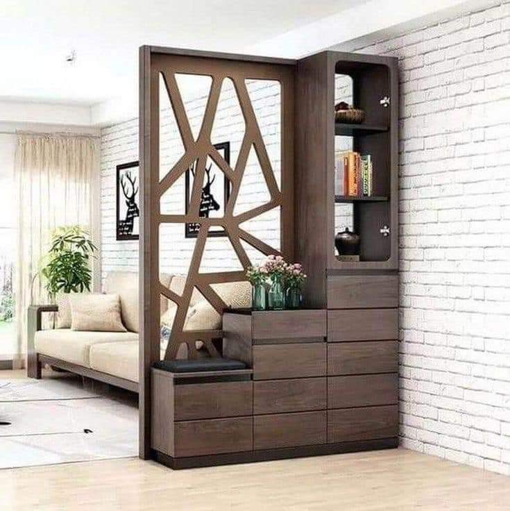 Room divider with shelves Jodhpur