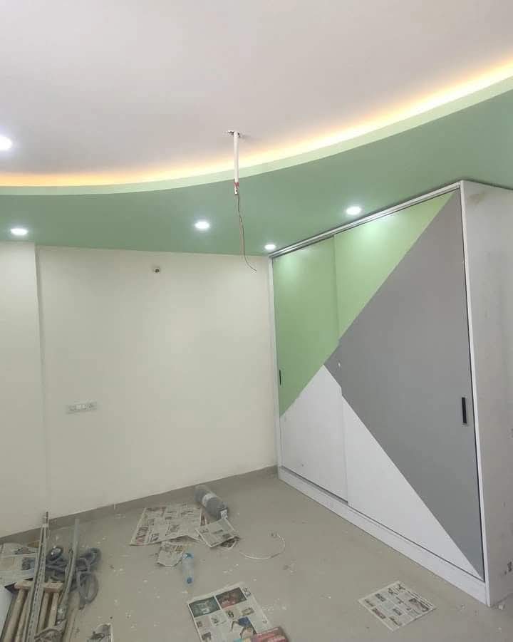 False ceiling with wardrobe Ahmedabad