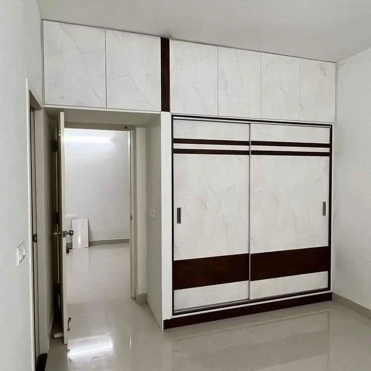 White marble sliding wardrobe Jodhpur