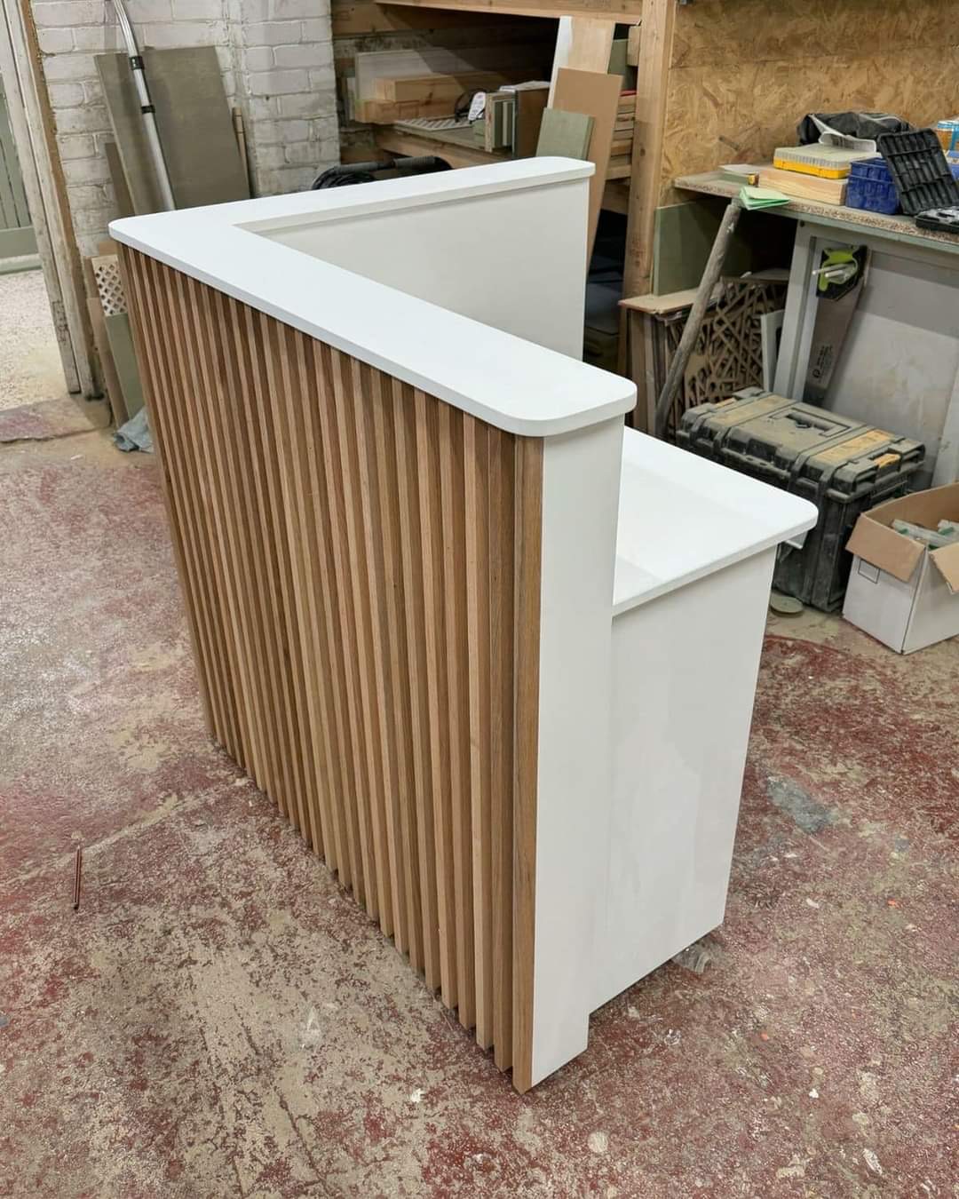 Slat reception counter Ahmedabad