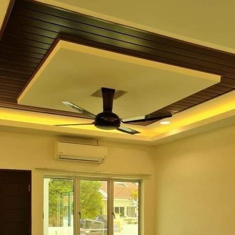 PVC false ceiling with fan Ahmedabad